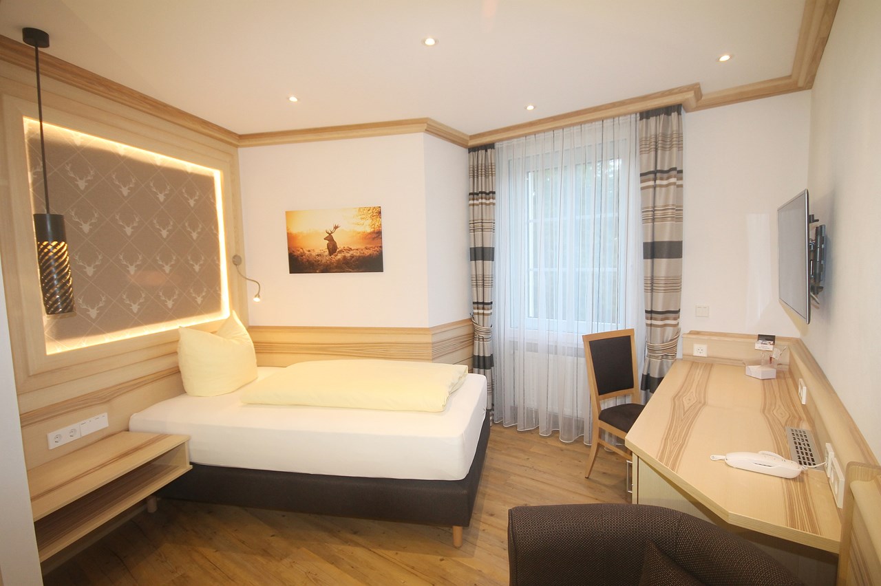 Genuss- und Wellnesshotel Bercher Zimmerkategorien Einzelzimmer Business