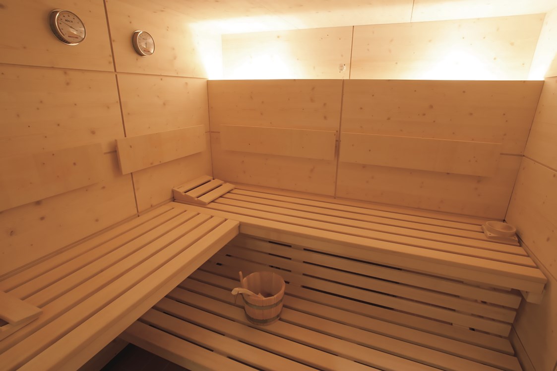 Wanderhotel: Wellnessbereich - Sauna - Aparthotel Muchetta