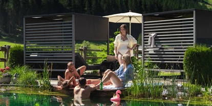 Wanderurlaub - Hotel-Schwerpunkt: Wandern & Biken - Tirol - Naturschwimmteich - Alpinhotel Berghaus GmbH