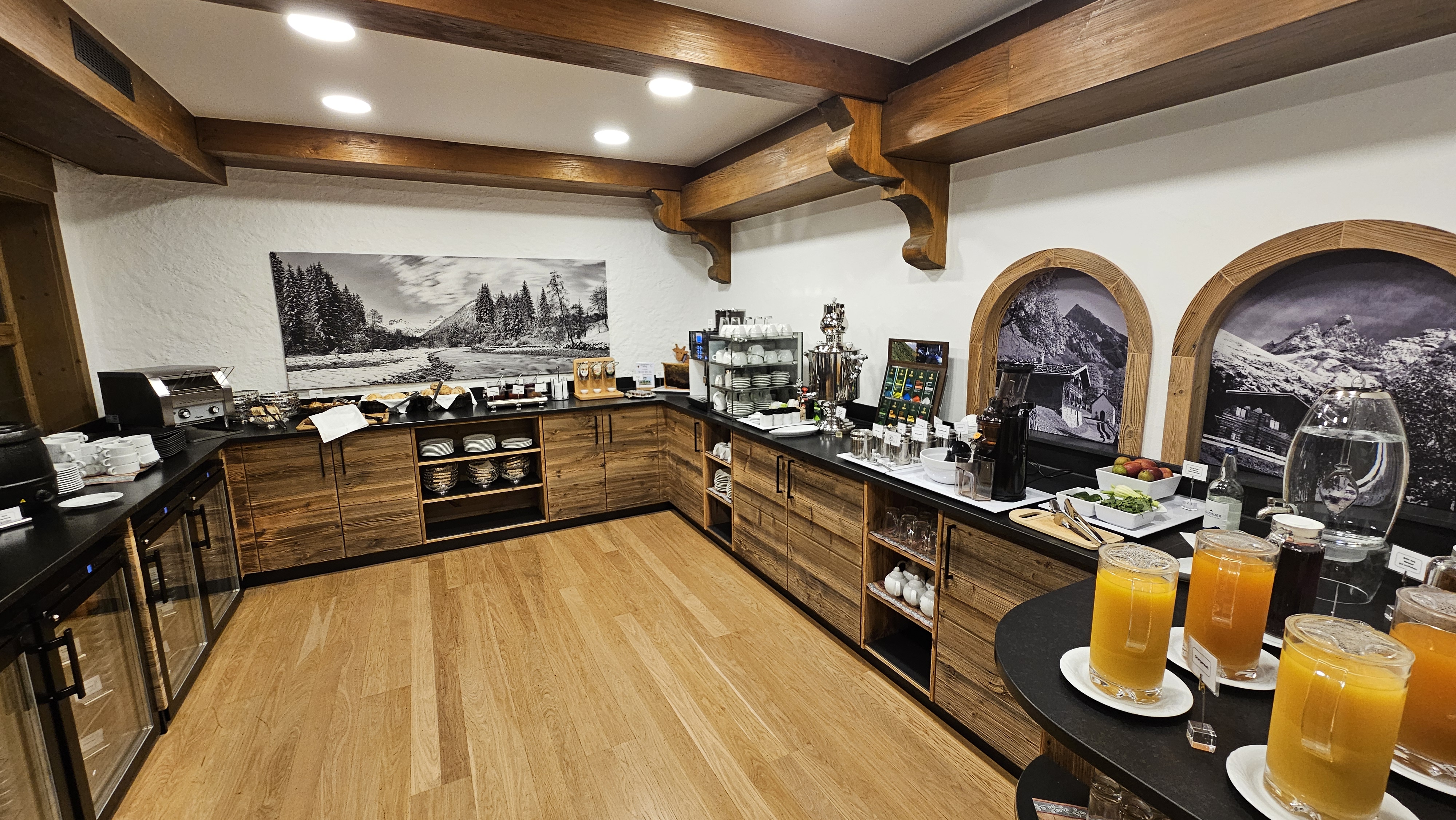 Wanderhotel: Frühstücksbuffet - Naturhotel Café Waldesruhe