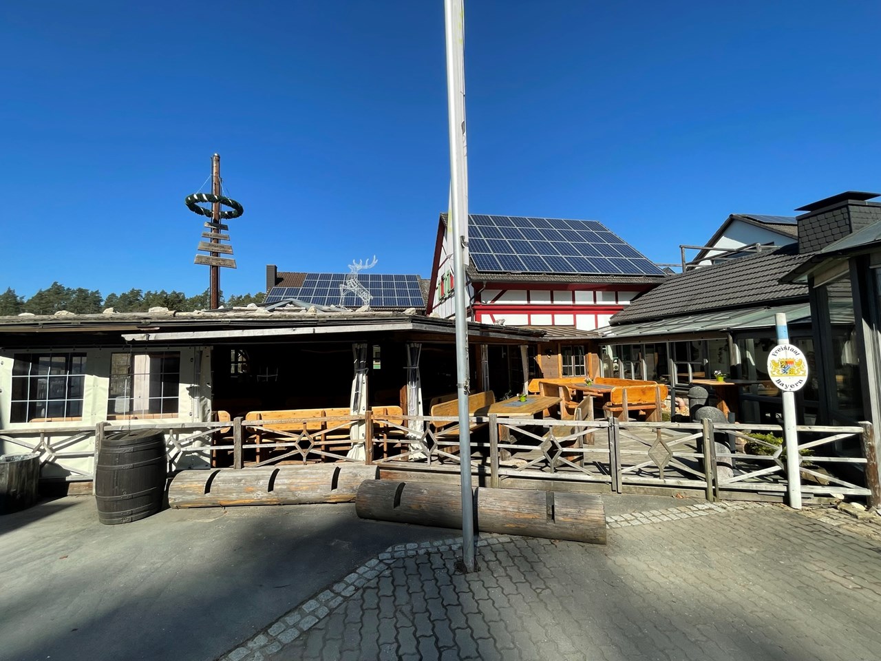 Waldhotel Bächlein Almen Bächler Alm