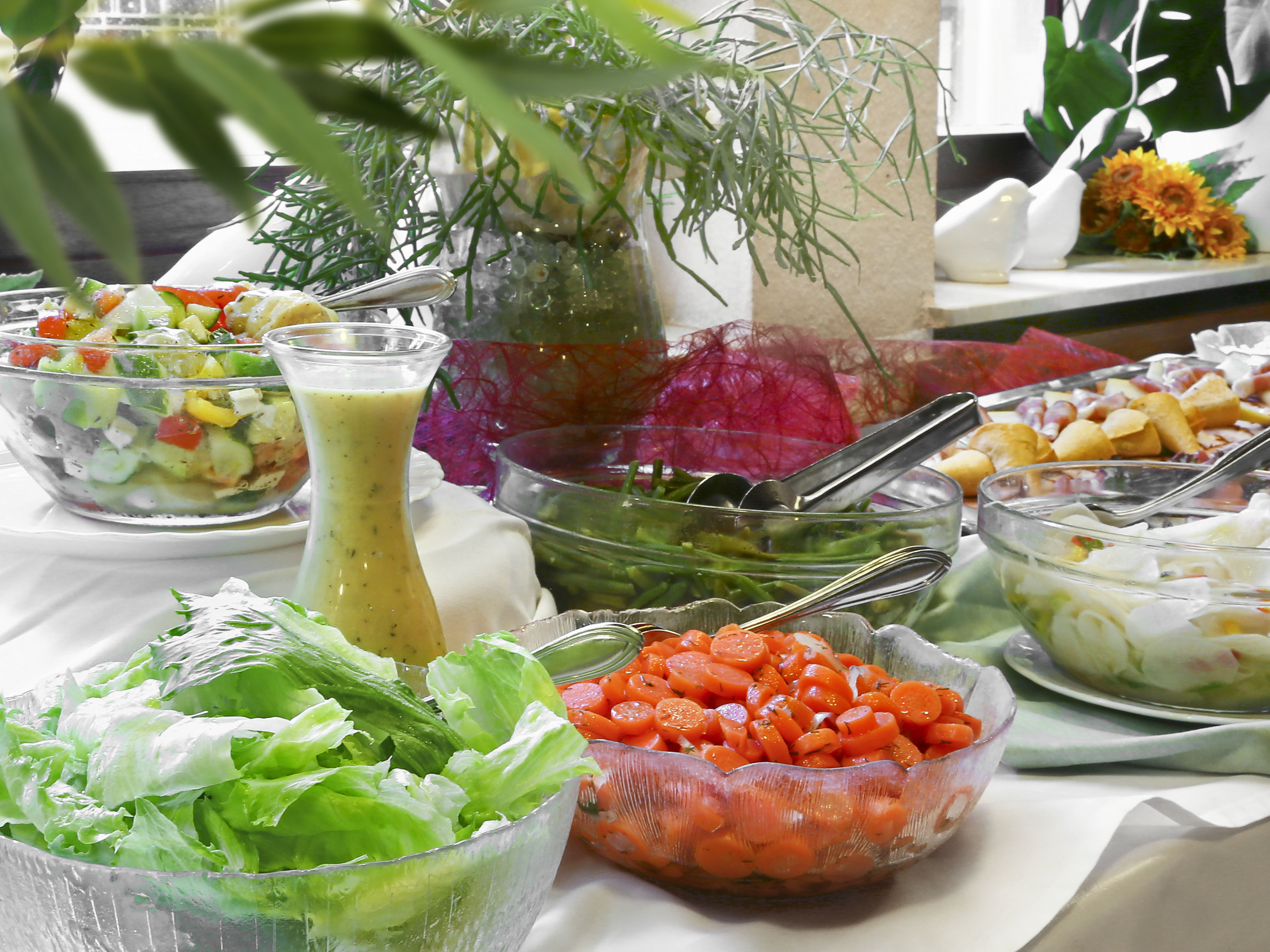 Wanderhotel: Beispielbild Salatbuffet - Waldhotel Bächlein