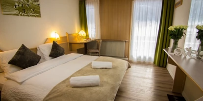 Wanderurlaub - Klassifizierung: 3 Sterne - Doppelzimmer - Südseite orientiert - Hotel Bristol*** Saas-Fee