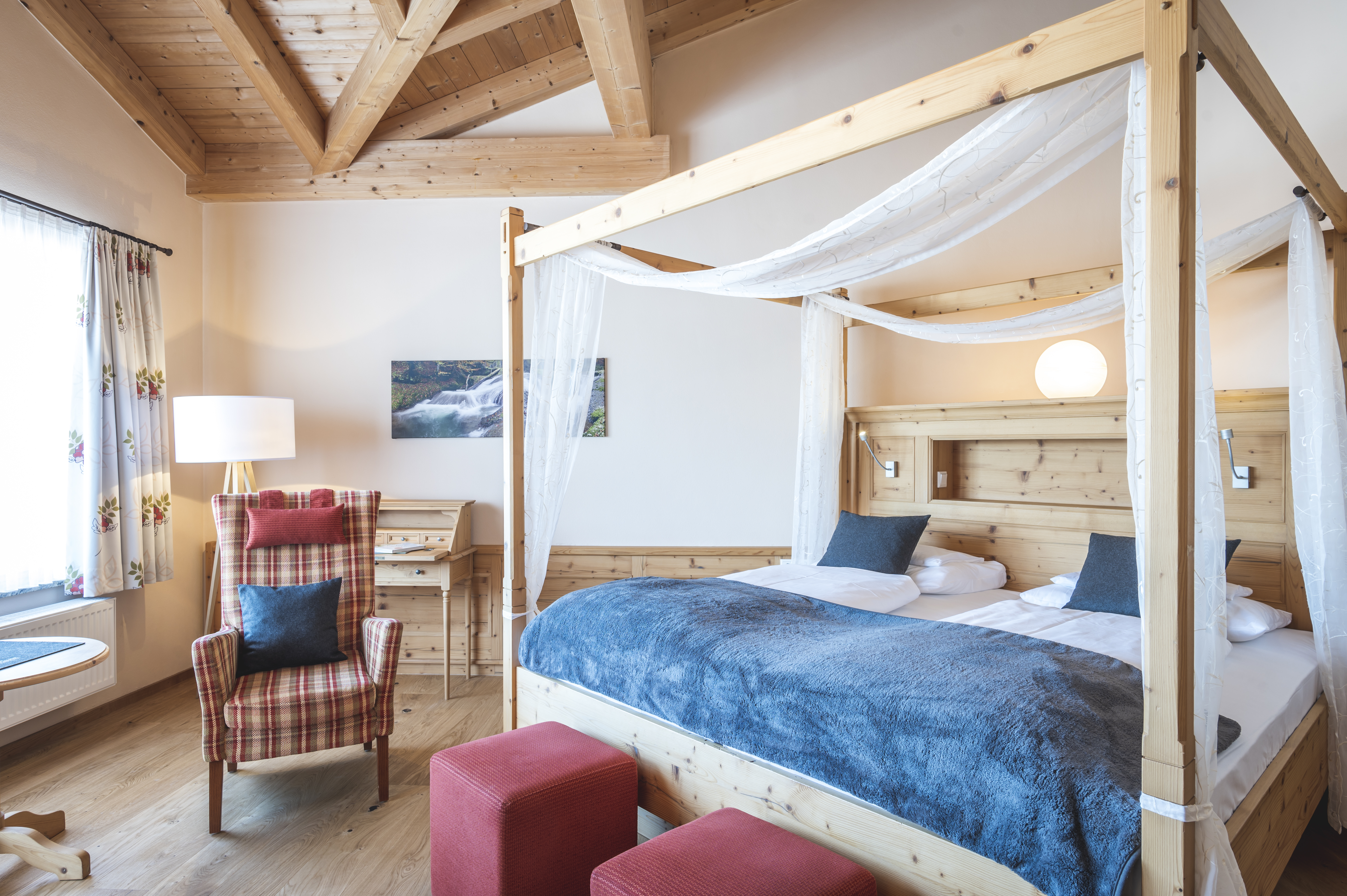 Natur-Landhaus Krone, Bio-Hotel & Soulfood-Restaurant Zimmerkategorien Bergkräuter Premium Juniorsuite