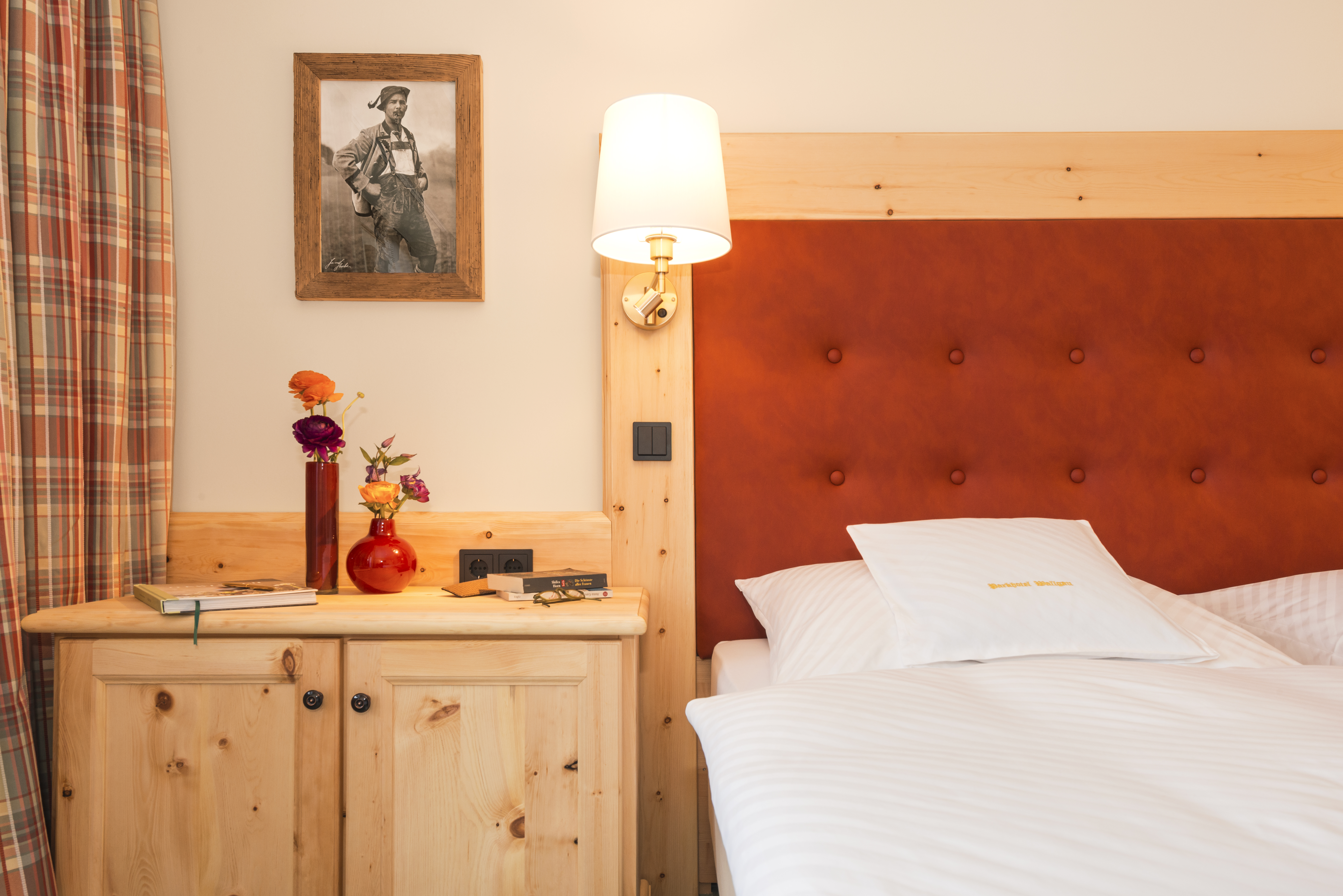 Parkhotel Wallgau Zimmerkategorien Balkon­zimmer mit Alpenblick