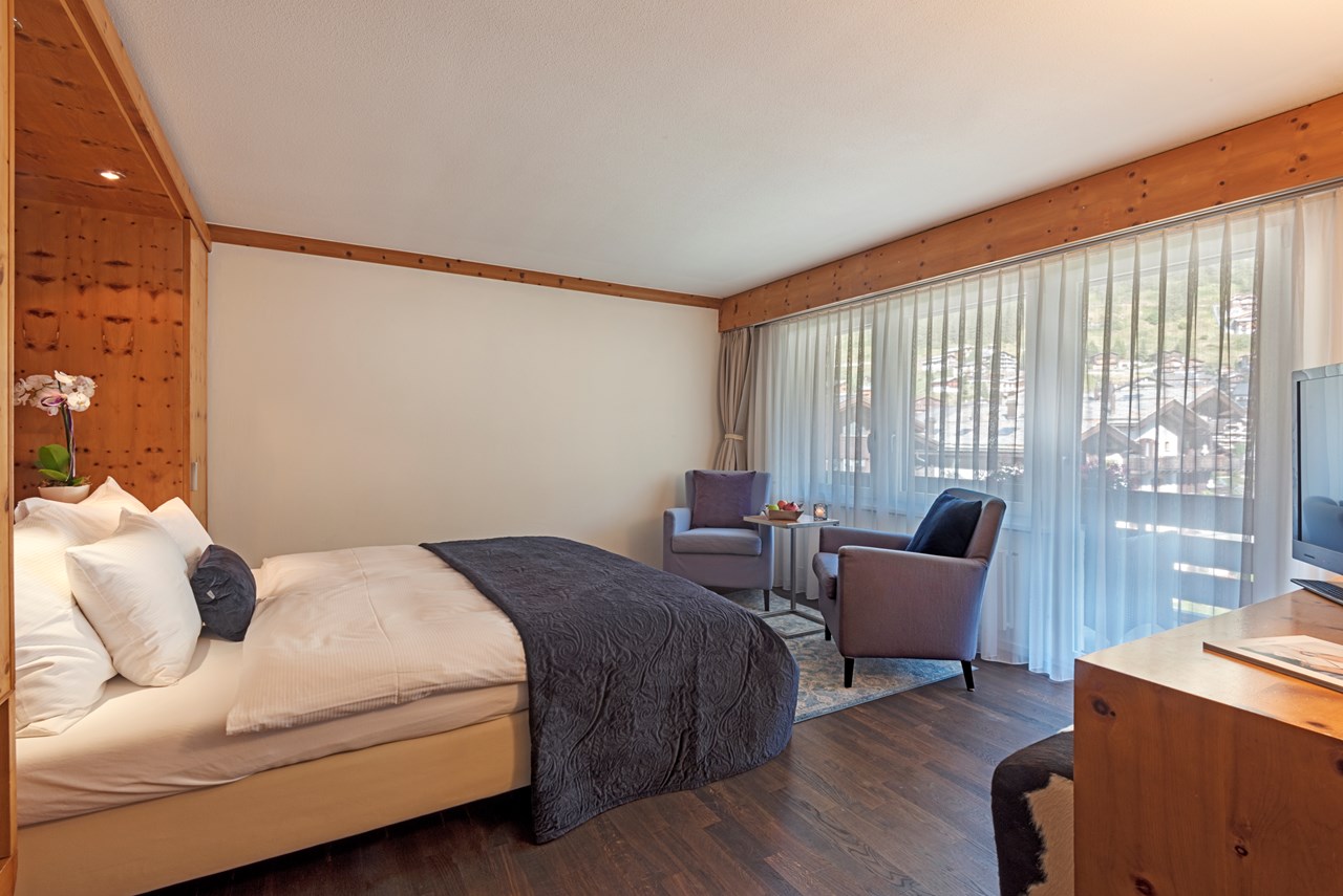 Le Mirabeau Resort & Spa Zermatt Zimmerkategorien Standard Doppelzimmer