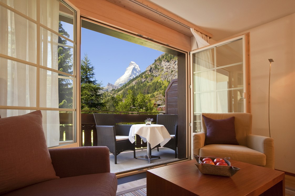Wanderhotel: Matterhorn view - Le Mirabeau Resort & Spa Zermatt