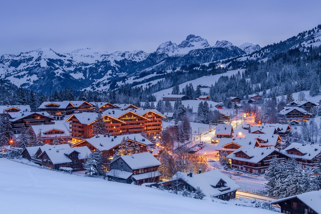Wanderhotel: Golfhotel Les Hauts de Gstaad & SPA im Winter - GOLFHOTEL Les Hauts de Gstaad & SPA