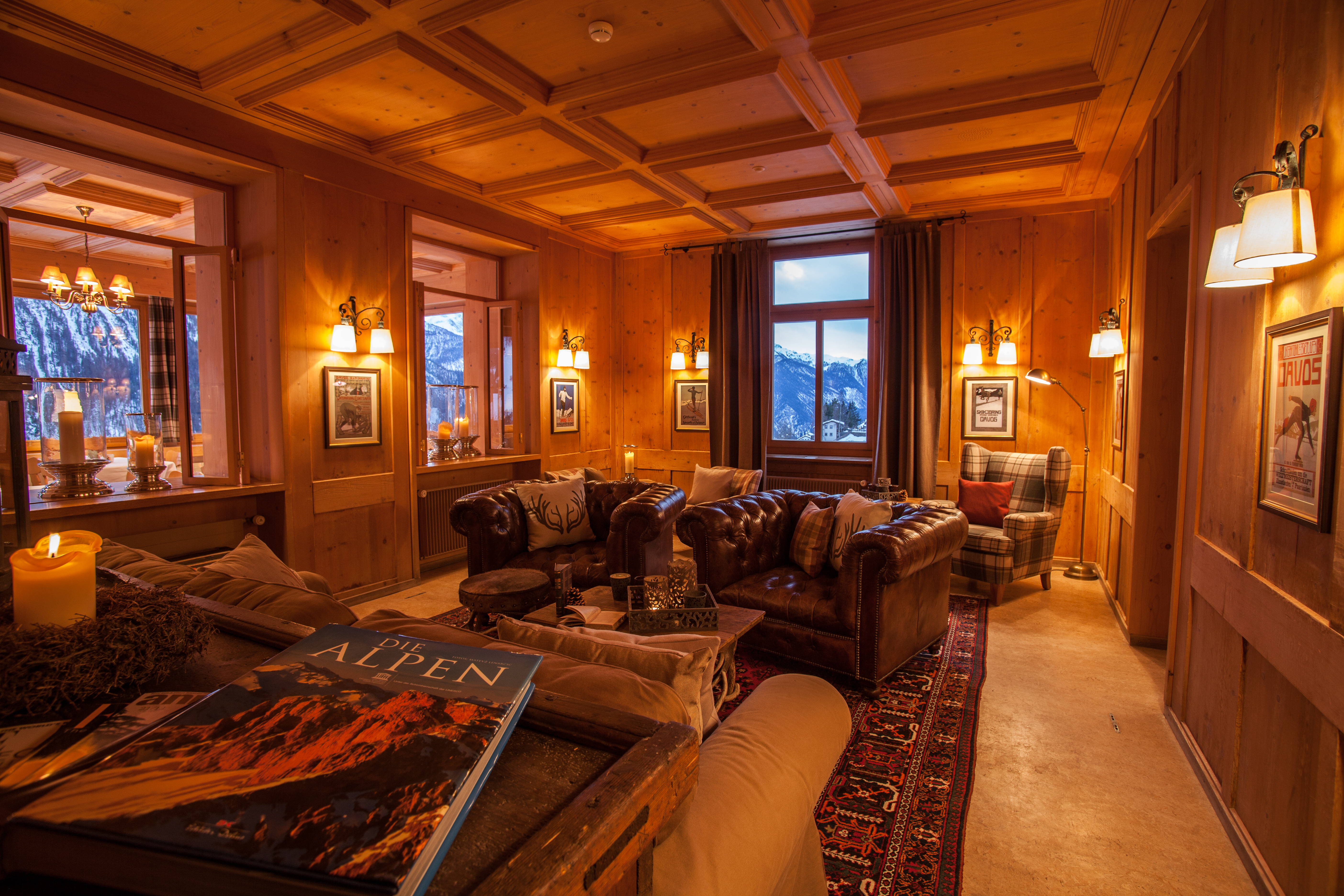 Wanderhotel: Boutique-Hotel Garni Bellevue Davos Wiesen