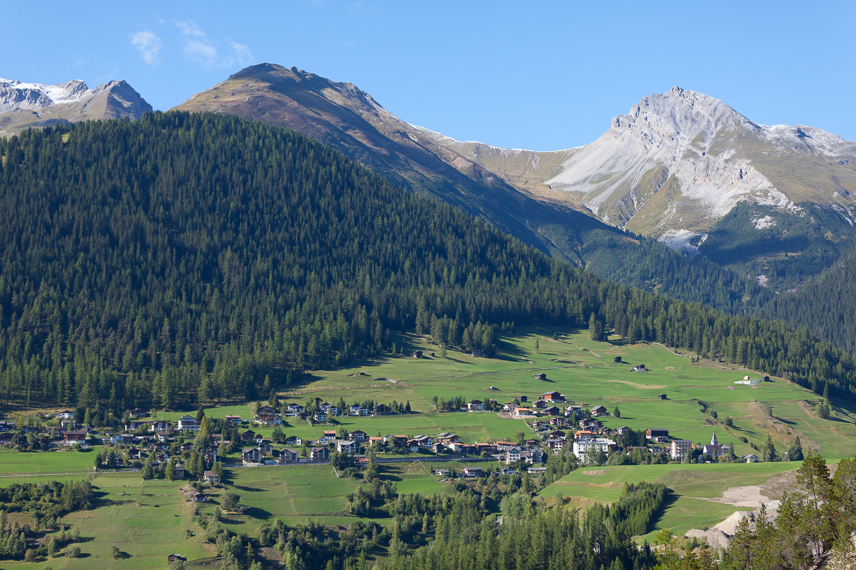 Wanderhotel: Boutique-Hotel Garni Bellevue Davos Wiesen