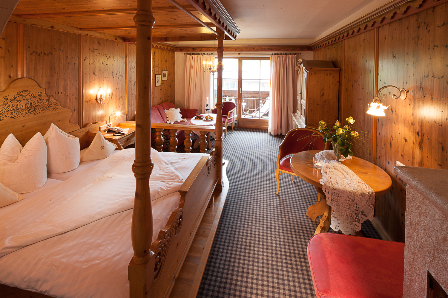 Wanderhotel: Superior Doppelzimmer - Hotel Schwarzer Adler