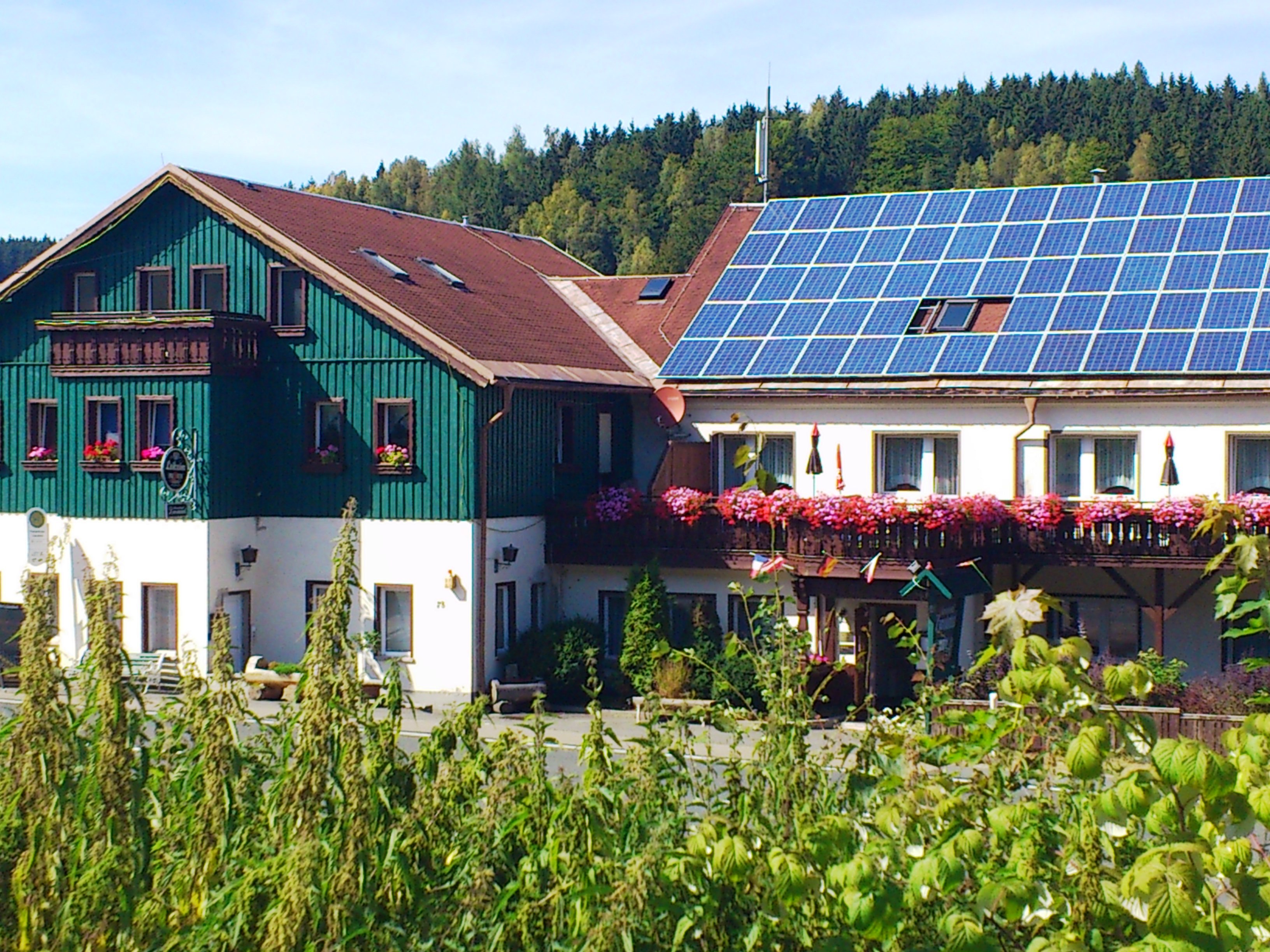 Wanderurlaub - Parkplatz: kostenlos beim Hotel - Zwota - Hotel - Ferienhotel Zwotatal
