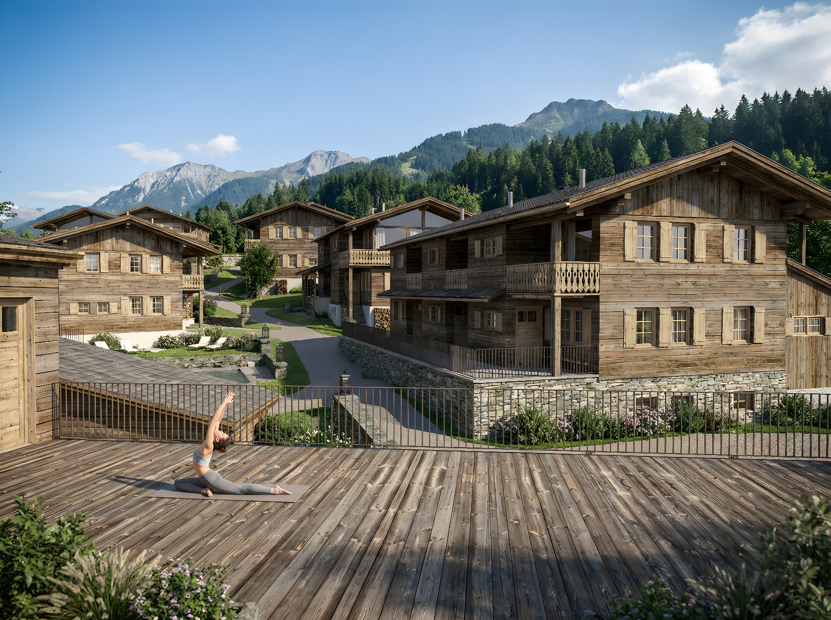 Wanderurlaub - Umgebungsschwerpunkt: Berg - Bergdorf Vermala Gut - A luxury Chalet Resort