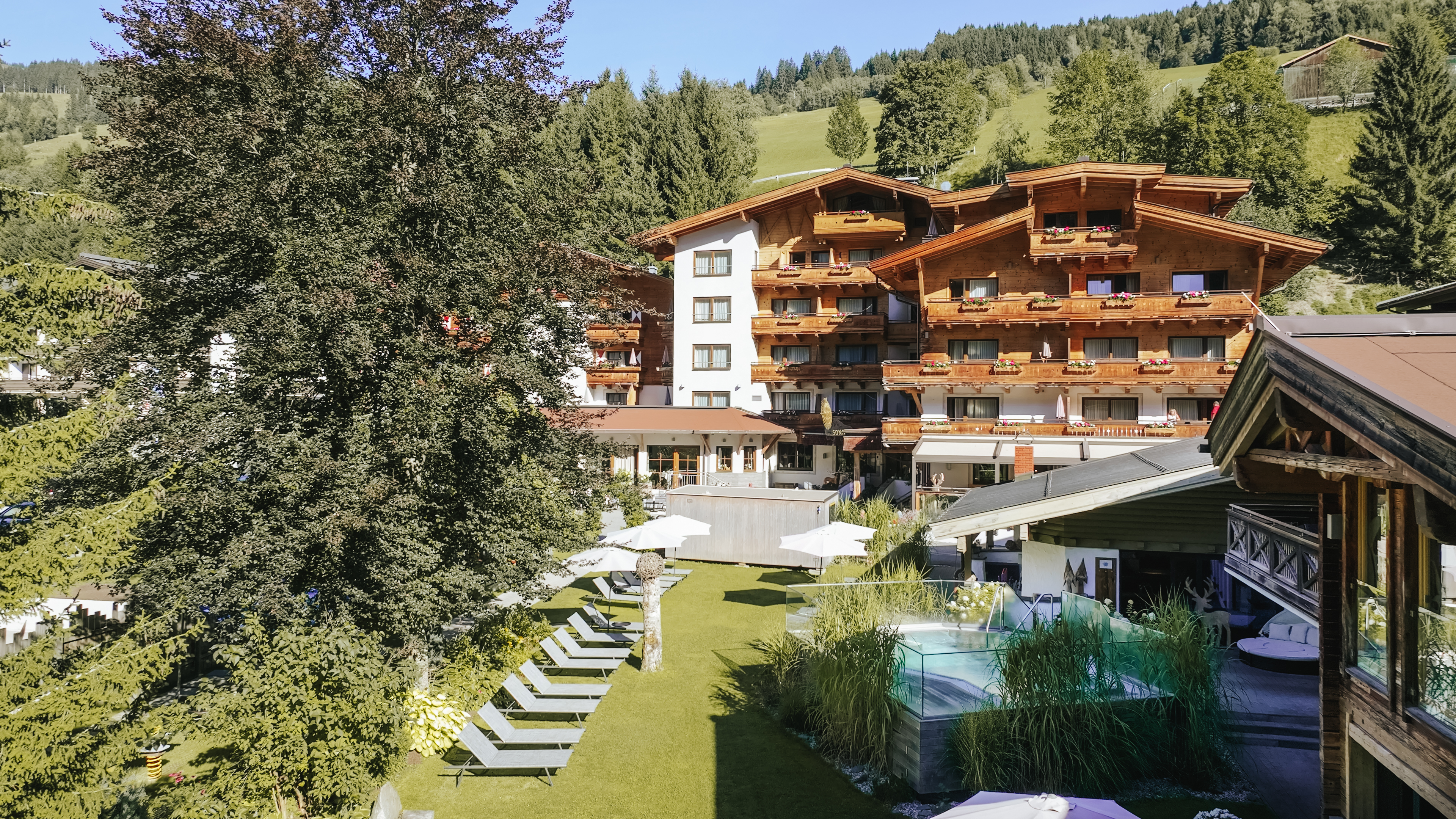 Wanderhotel: Außenansicht - ALL INCLUSIVE Hotel DIE SONNE****s