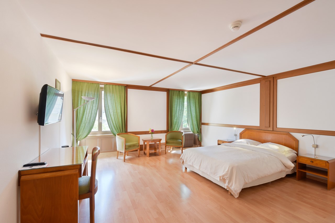 Hôtel de l'Aigle Zimmerkategorien Doppelzimmer mit Doppelbett