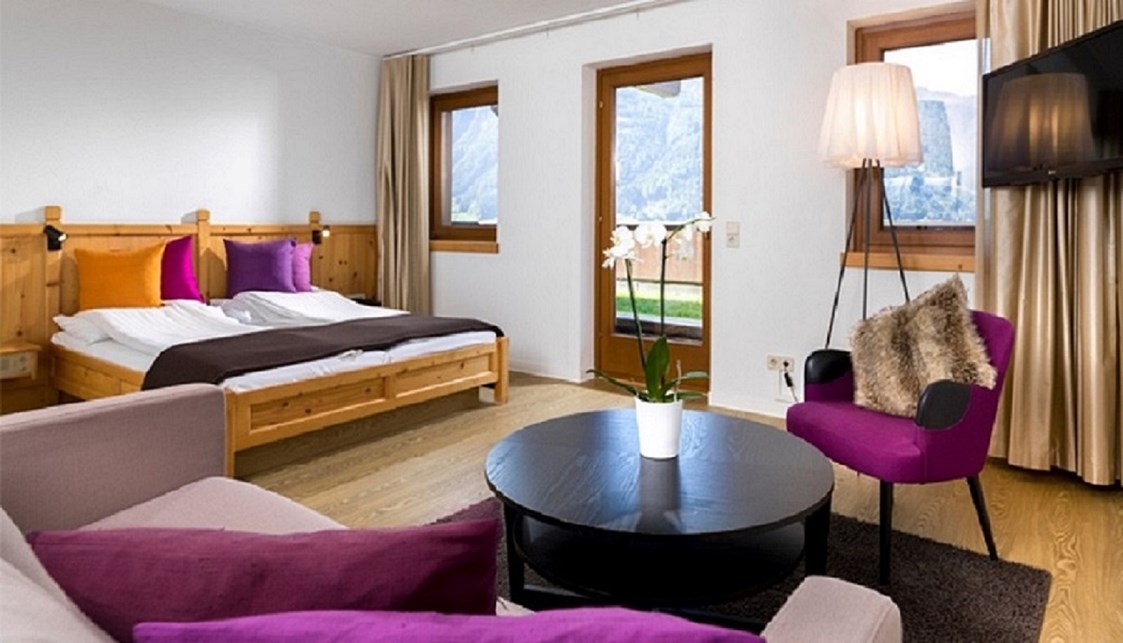 Wanderhotel: Doppelzimmer 35 m2 - Hotel Goldried