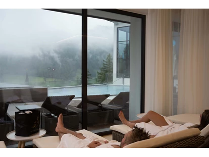 Wanderurlaub - Fahrstuhl - Goldried SPA Ruhebereich - Hotel Goldried