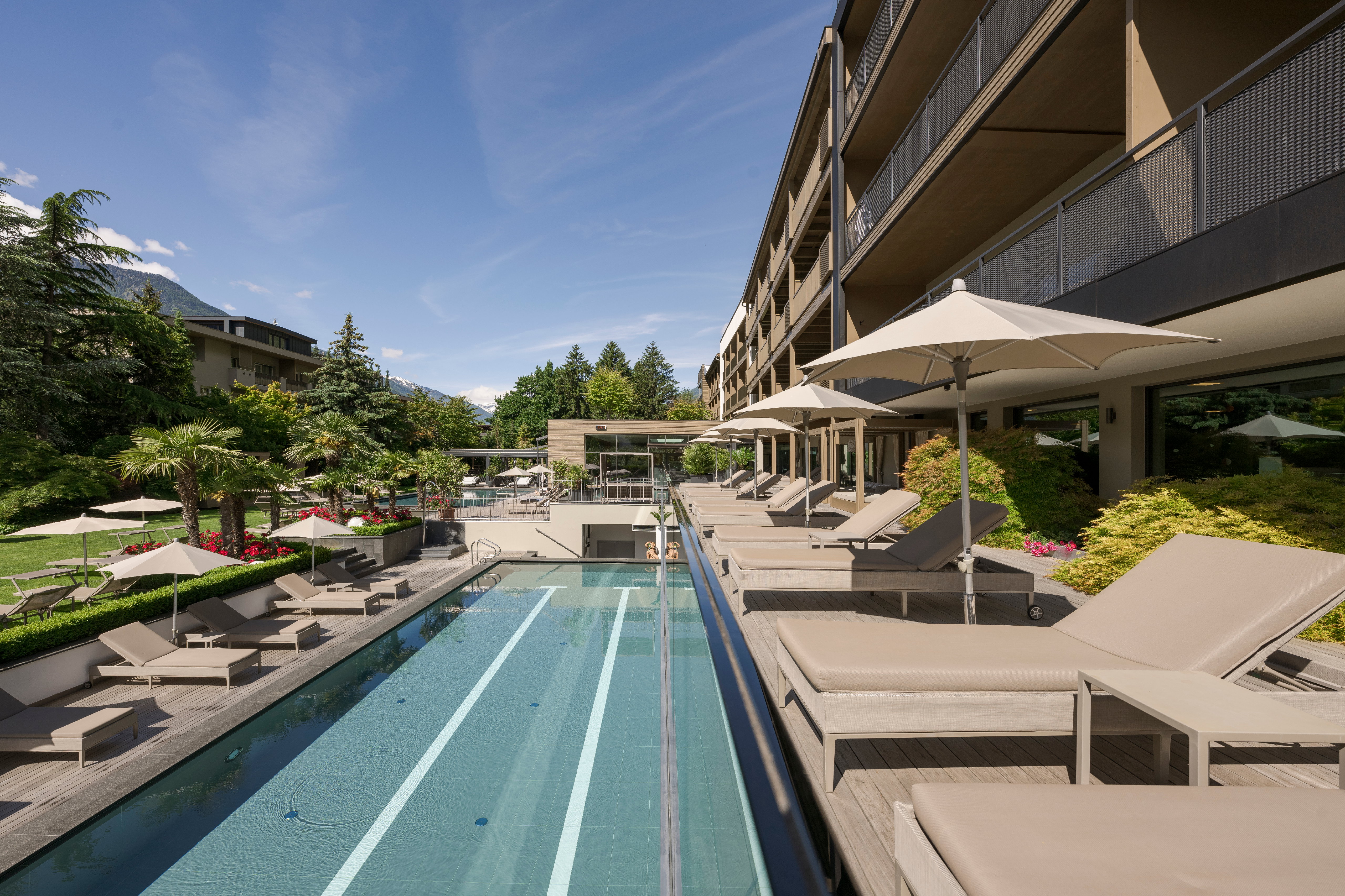 Wanderhotel: Sportpool im Garten - Feldhof DolceVita Resort