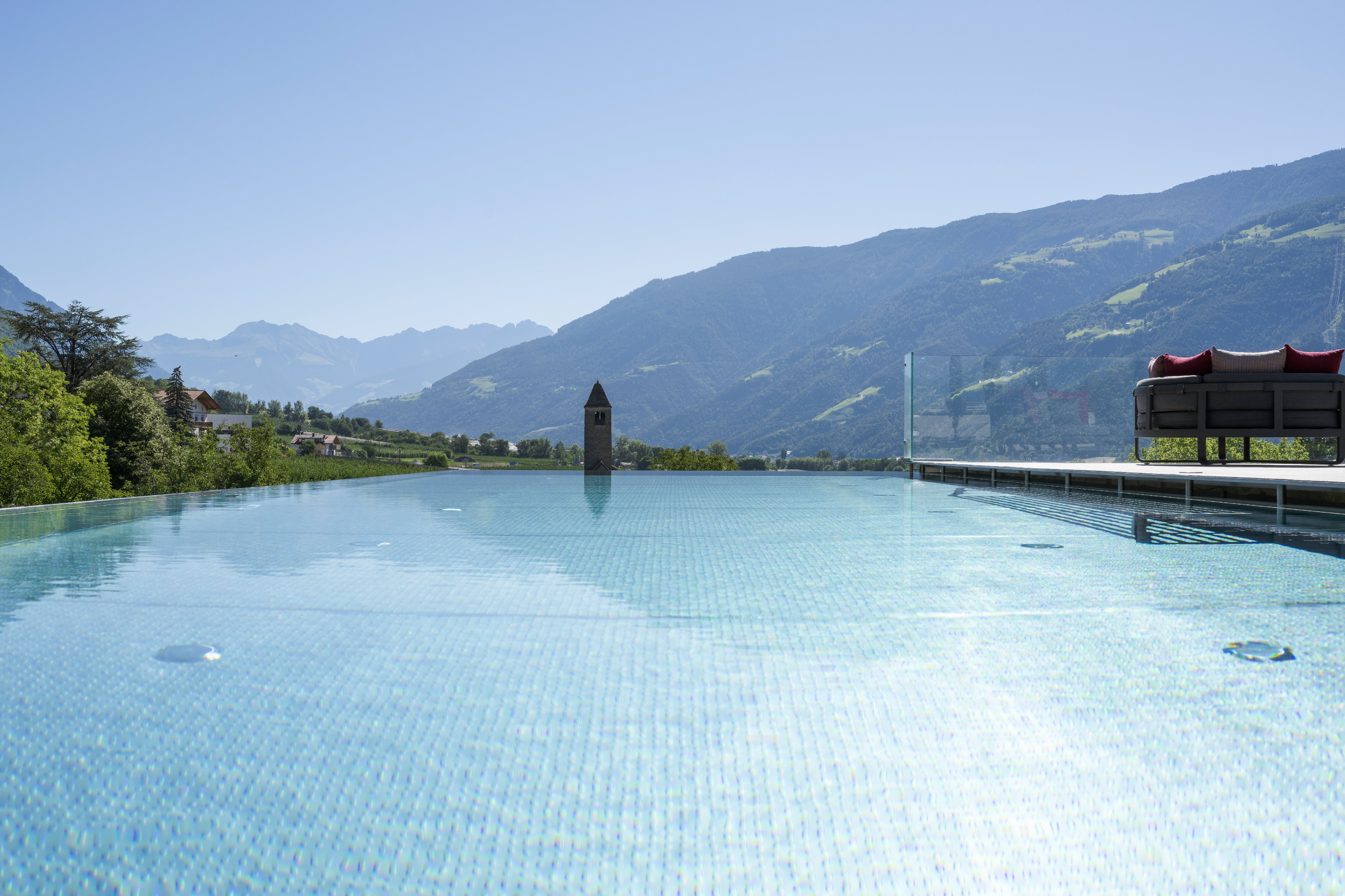 Wanderhotel: Sky-Infinity-Pool - Feldhof DolceVita Resort