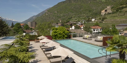 Wanderurlaub - Kinderbetreuung - Italien - Solepool auf dem Dach - Feldhof DolceVita Resort