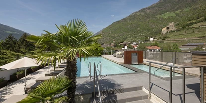 Wanderurlaub - Kinderbetreuung - Italien - Solepool auf dem Dach - Feldhof DolceVita Resort