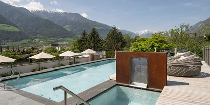 Wanderurlaub - Kinderbetreuung - Italien - Solepool auf dem Dach - Feldhof DolceVita Resort