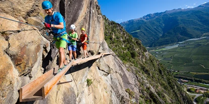 Wanderurlaub - Kinderbetreuung - Italien - Hoachwool Klettersteig - Feldhof DolceVita Resort