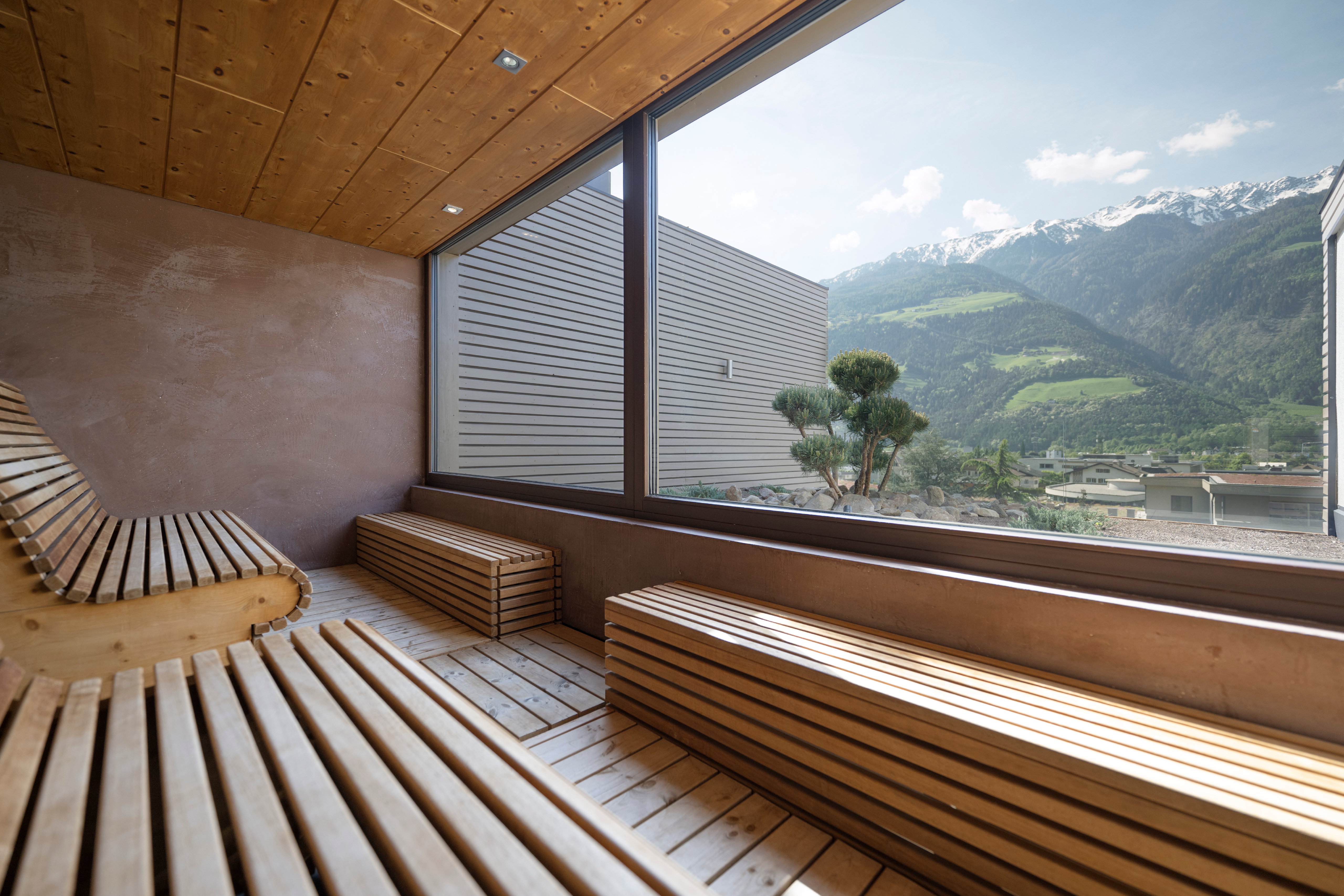Wanderhotel: Finnische Sauna Sky-Spa - Feldhof DolceVita Resort