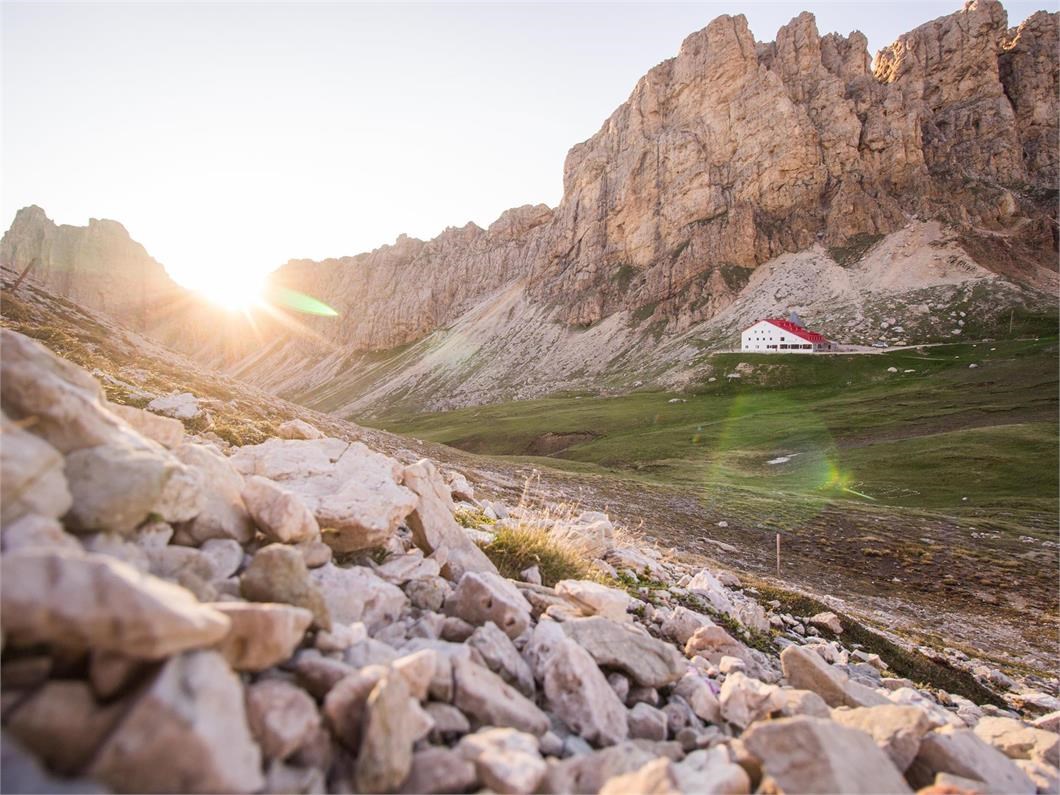 Hotel Dosses Tourentipps Seiseralm - Rosszahnscharte - Tierser Alpl Bärenloch - Tschamintal - Hotel Dosses