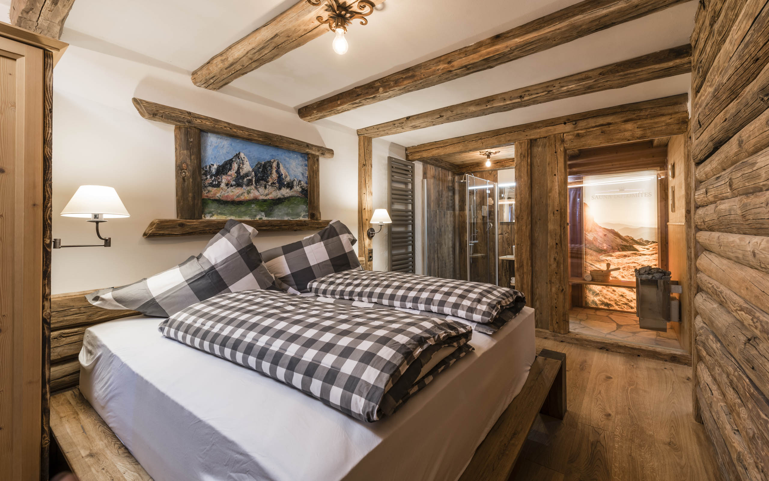 Hotel Bergschlössl Zimmerkategorien Die Dolomitensuite