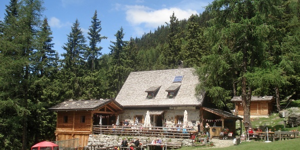 Hotel Sunnwies Almen Vom Taser auf die Ifingerhütte