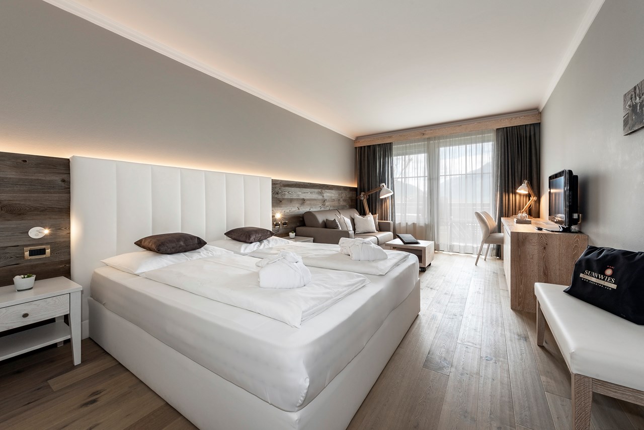 Hotel Sunnwies Zimmerkategorien GARTEN SUITE