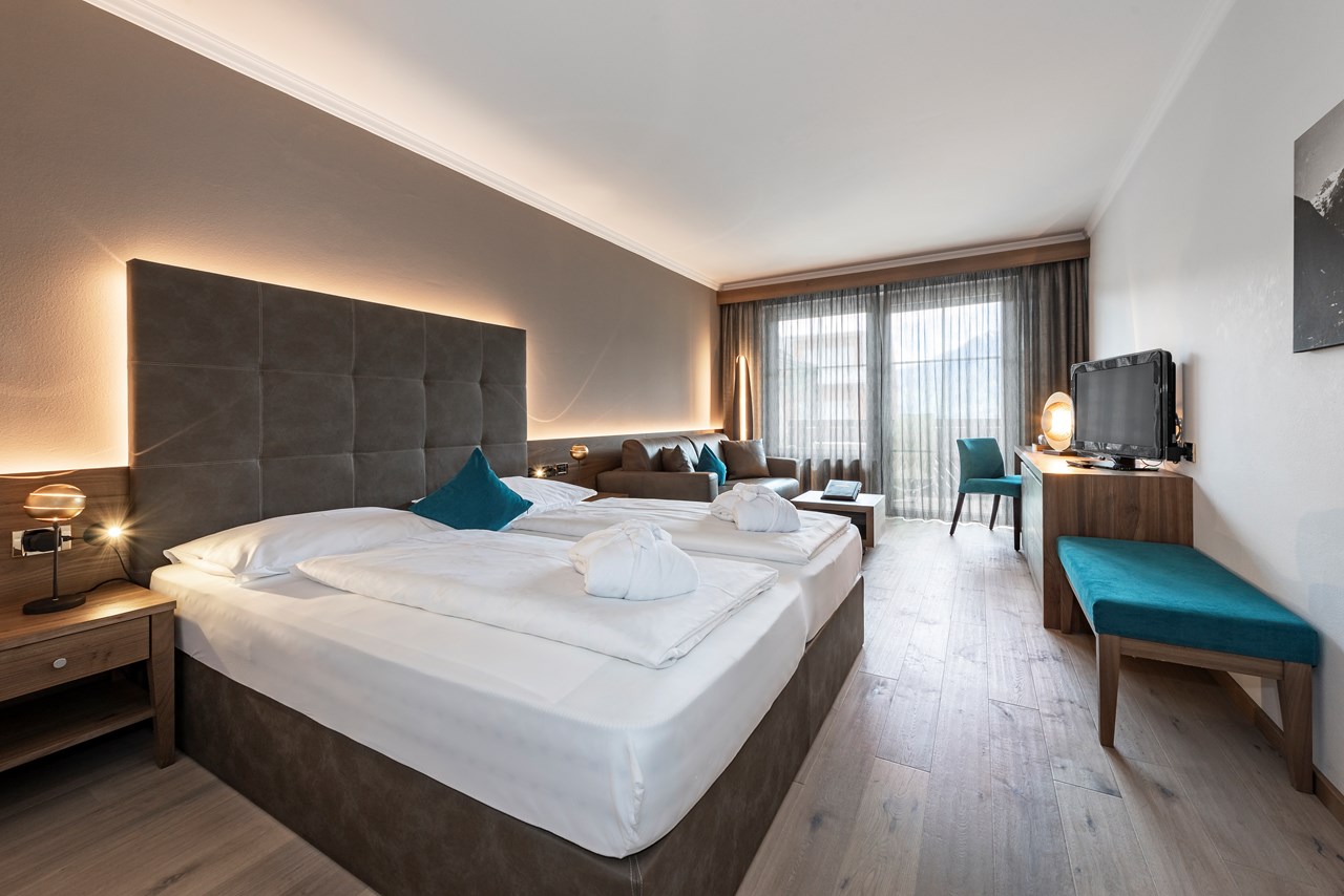 Hotel Sunnwies Zimmerkategorien SCHENNA SUITE
