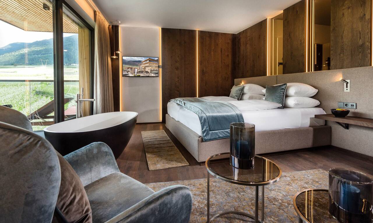 Hotel das Paradies Zimmerkategorien Romantic Suite