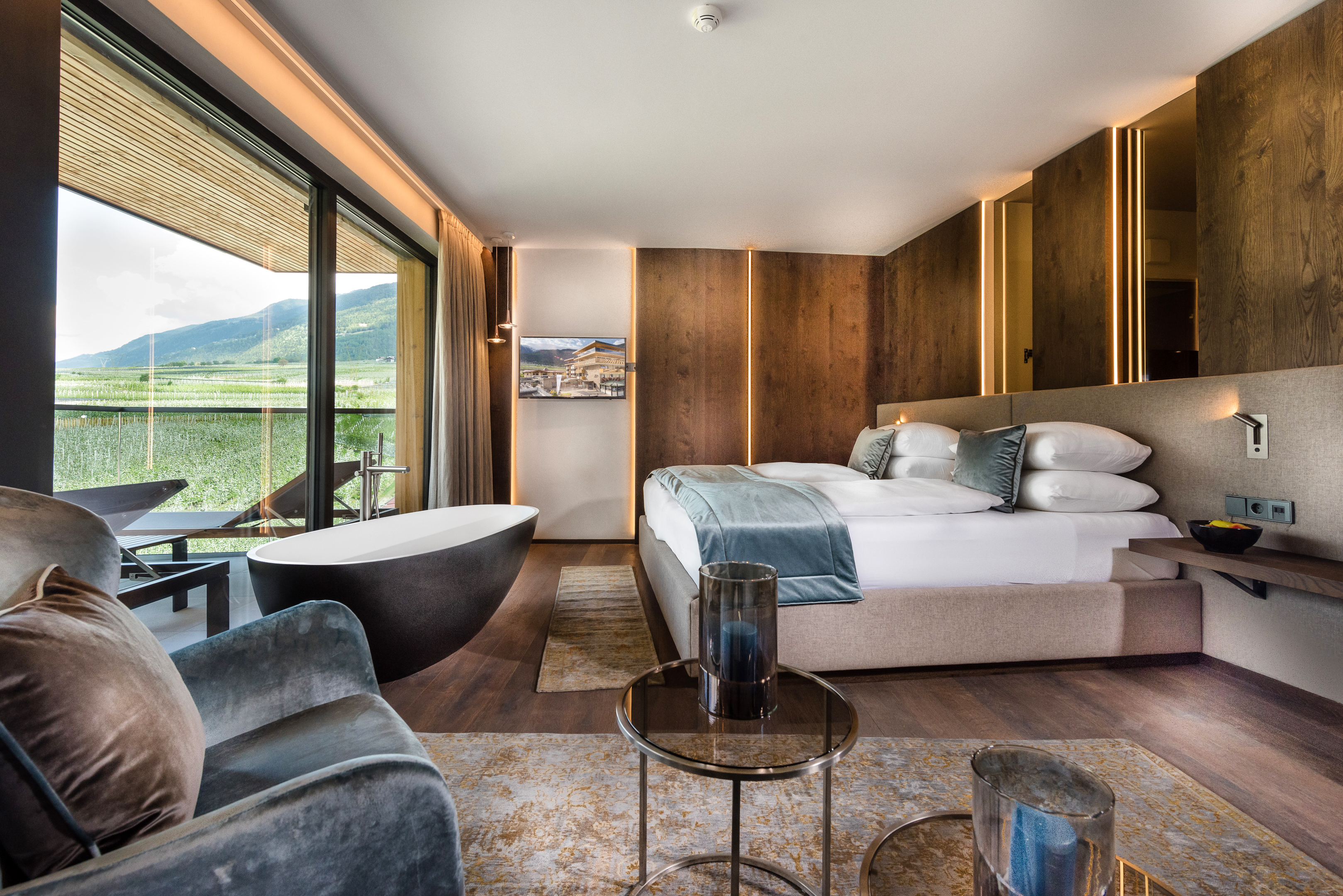 Wanderhotel: Zimmer
 - Hotel das Paradies