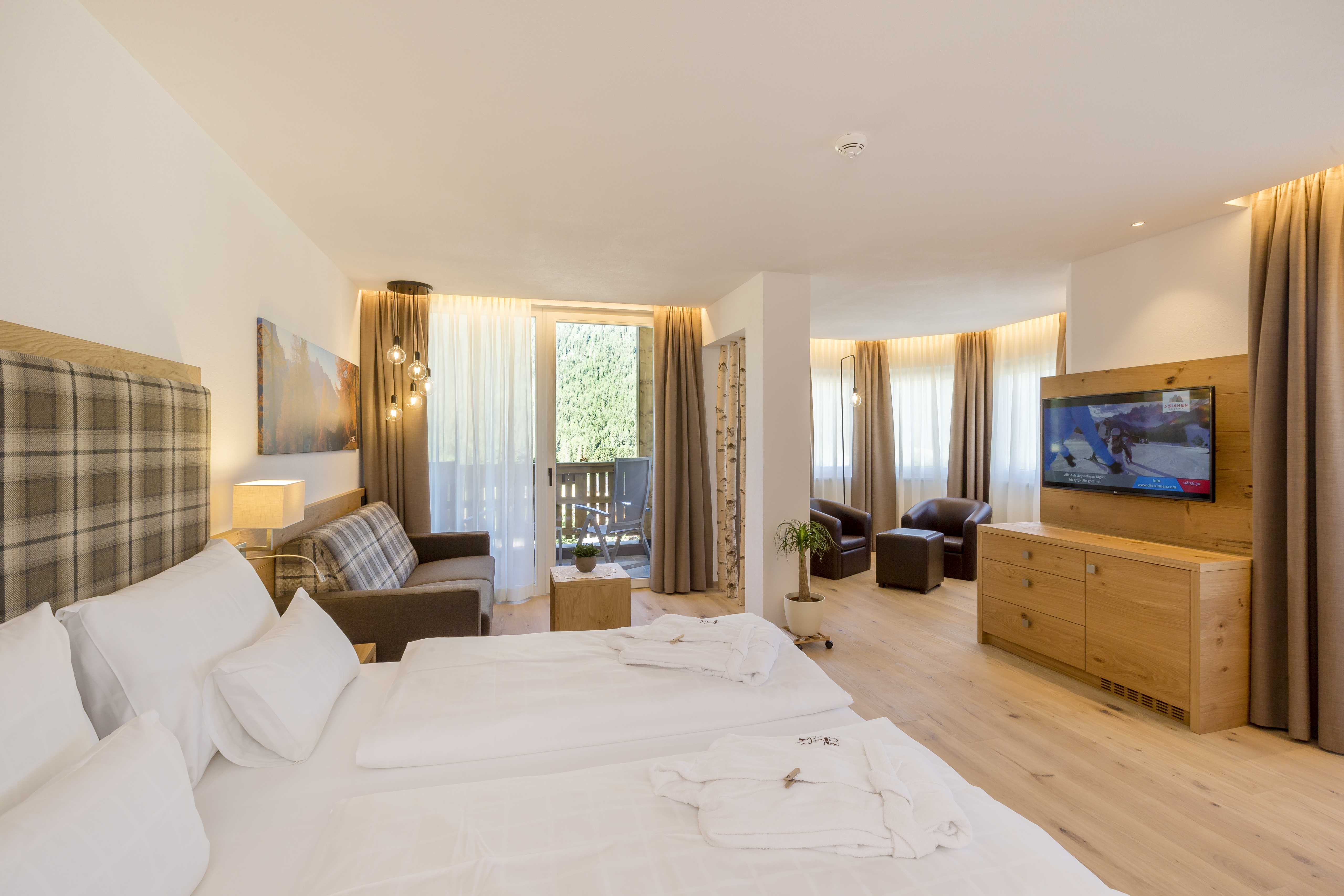 Wanderurlaub - Hotel-Schwerpunkt: Wandern & Biken - Italien - Turmzimmer deluxe - Hotel Royal ***S