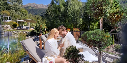 Wanderurlaub - Pools: Schwimmteich - Südtirol - Hotel Quelle Nature Spa Resort *****