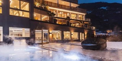 Wanderurlaub - Scuol - Pool Winter - Tuberis Nature & Spa Resort