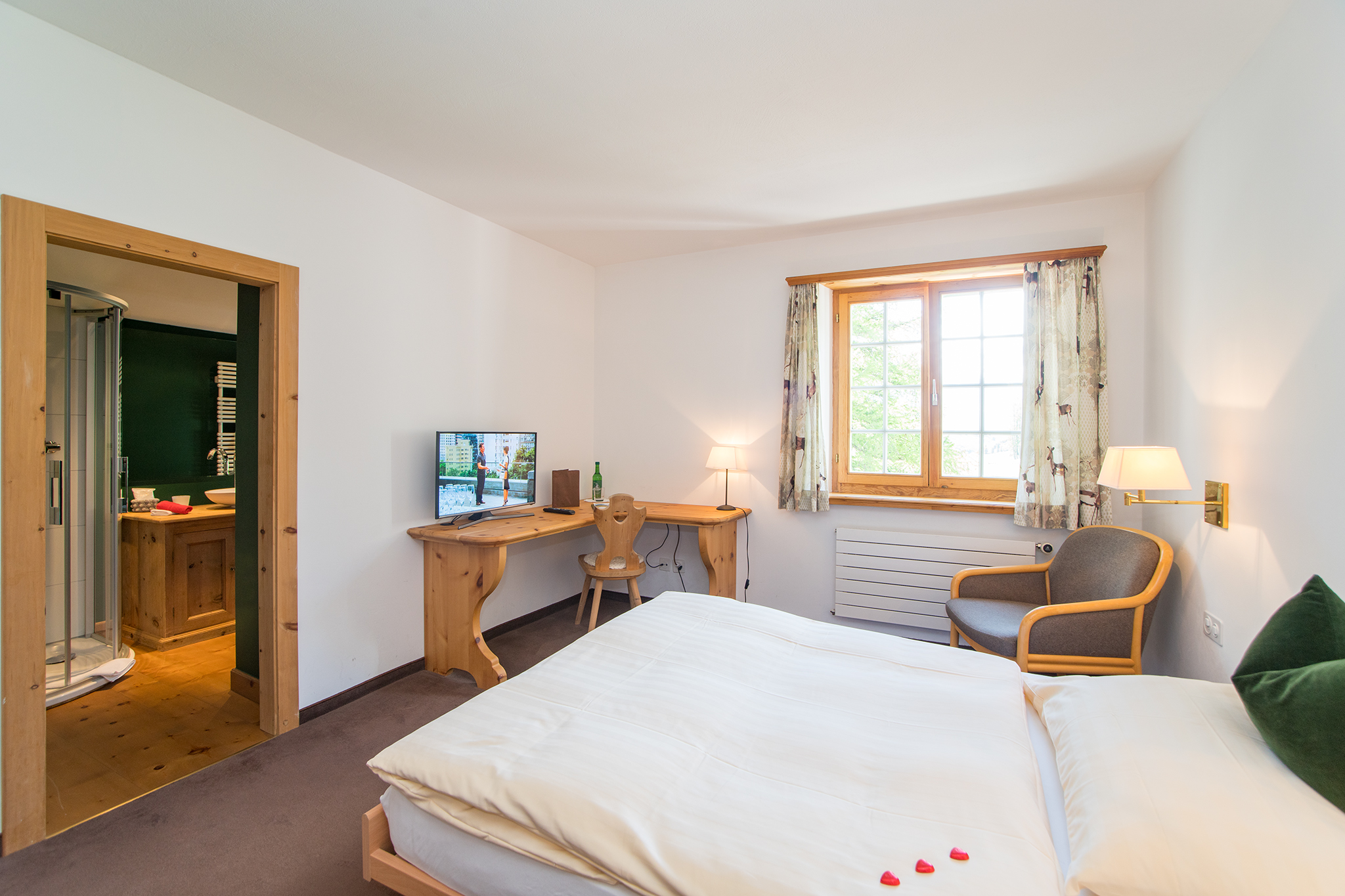 Hotel Sonne Fex Zimmerkategorien Einzelzimmer