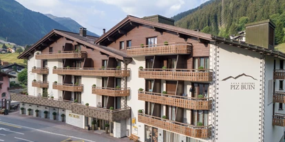 Wanderurlaub - Fahrstuhl - Hotel Piz Buin