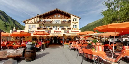 Wanderurlaub - Klassifizierung: 3 Sterne - Unsere Sonnenterasse - Vital-Hotel Samnaunerhof