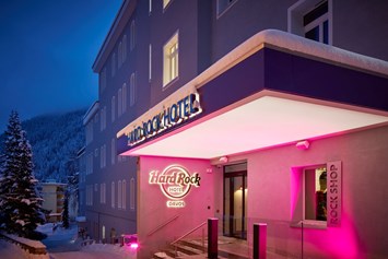 Wanderhotel: Winterliches Hard Rock - Hard Rock Hotel Davos