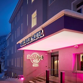 Wanderhotel: Winterliches Hard Rock - Hard Rock Hotel Davos
