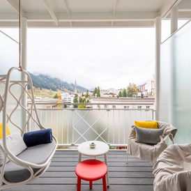 Wanderhotel: Deluxe King Gold Balkon - Hard Rock Hotel Davos