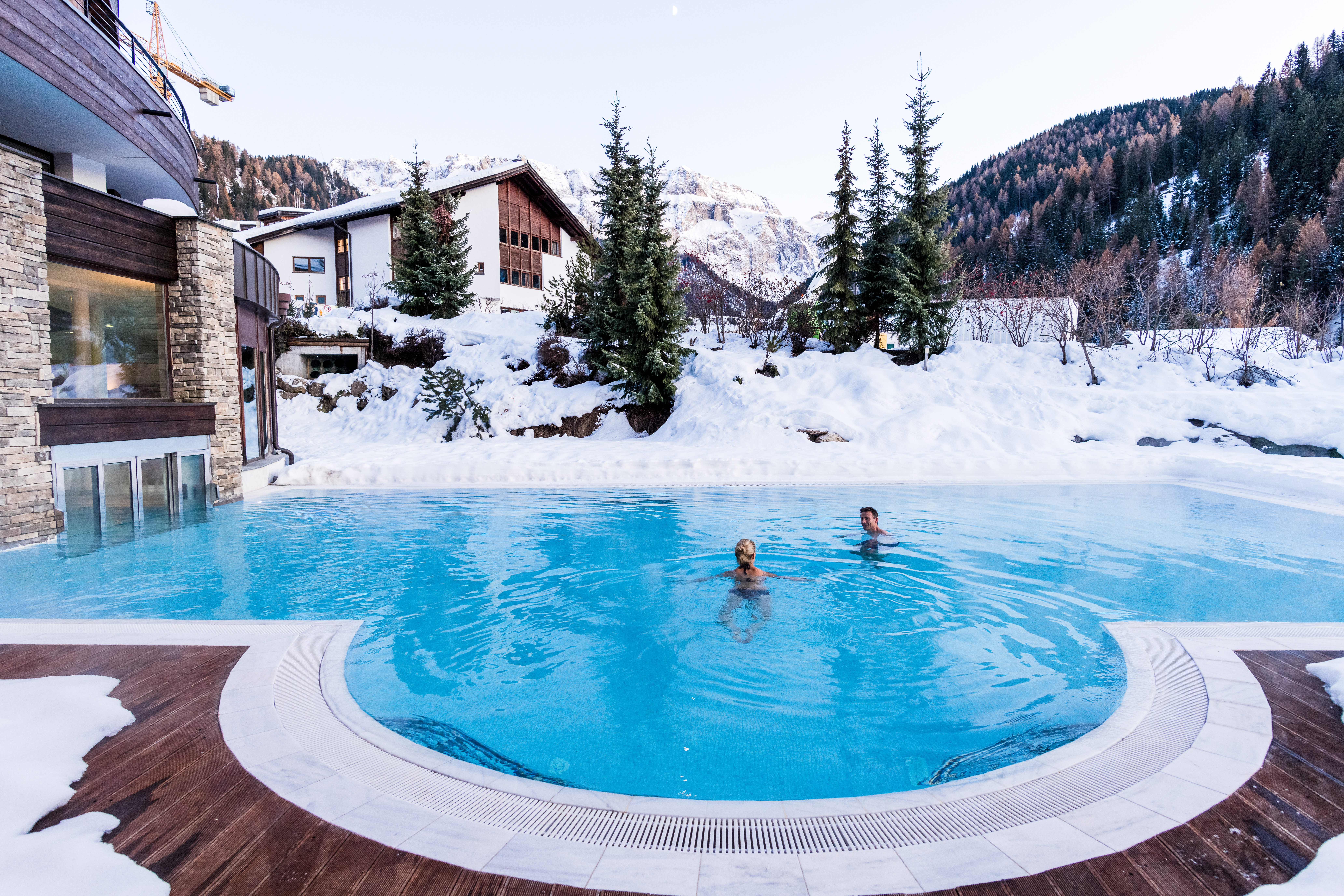 Wanderhotel: Schwimmbad Außen - Granbaita Dolomites *****