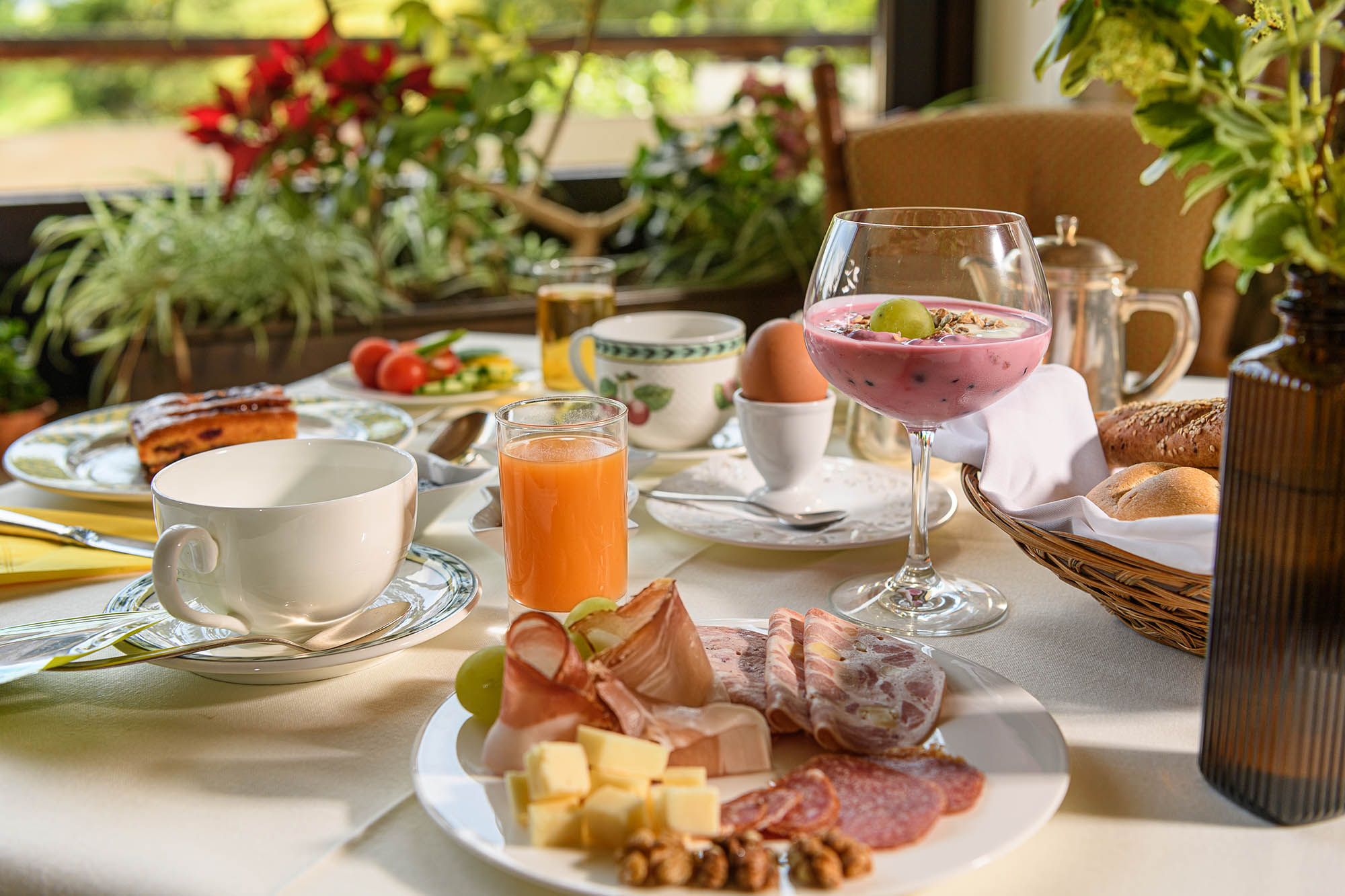 Wanderhotel: Ausgewogenes Frühstück
©️ Fotoatelier Wolkersdorfer - Hotel St. Oswald