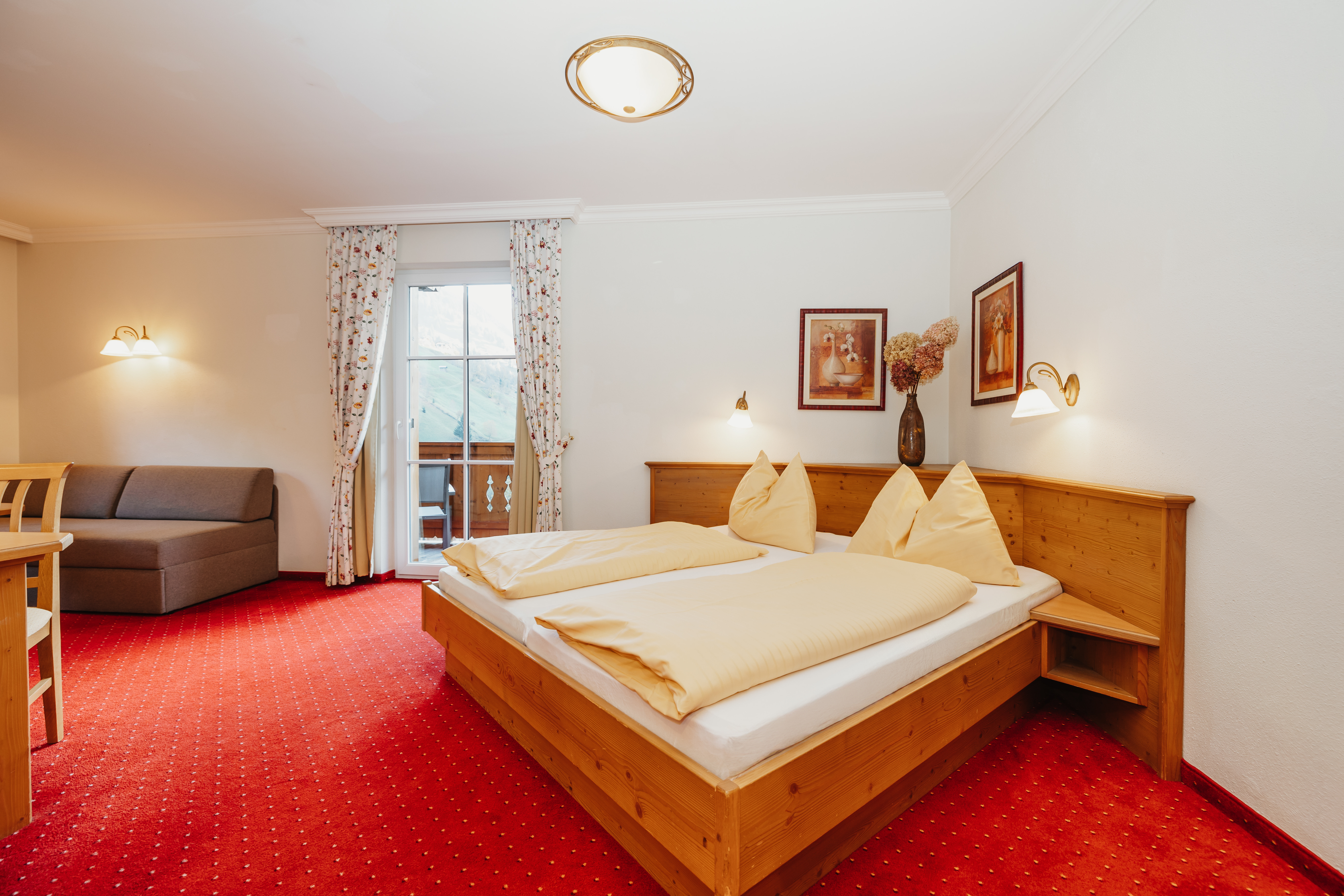 Hotel Lammwirt Zimmerkategorien Familienzimmer Panorama