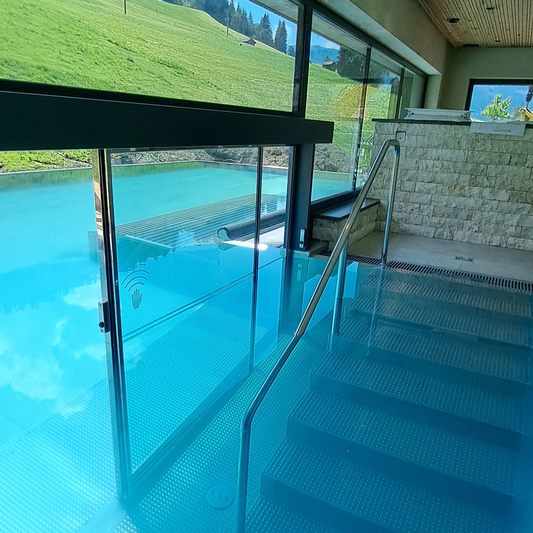 Wanderhotel: Pool Inneneinstieg Hotel Lammwirt Großarl - Hotel Lammwirt