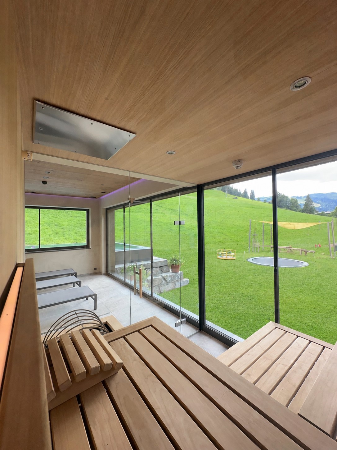 Wanderhotel: Textilsauna Poolhaus Hotel Lammwirt Großarl - Hotel Lammwirt