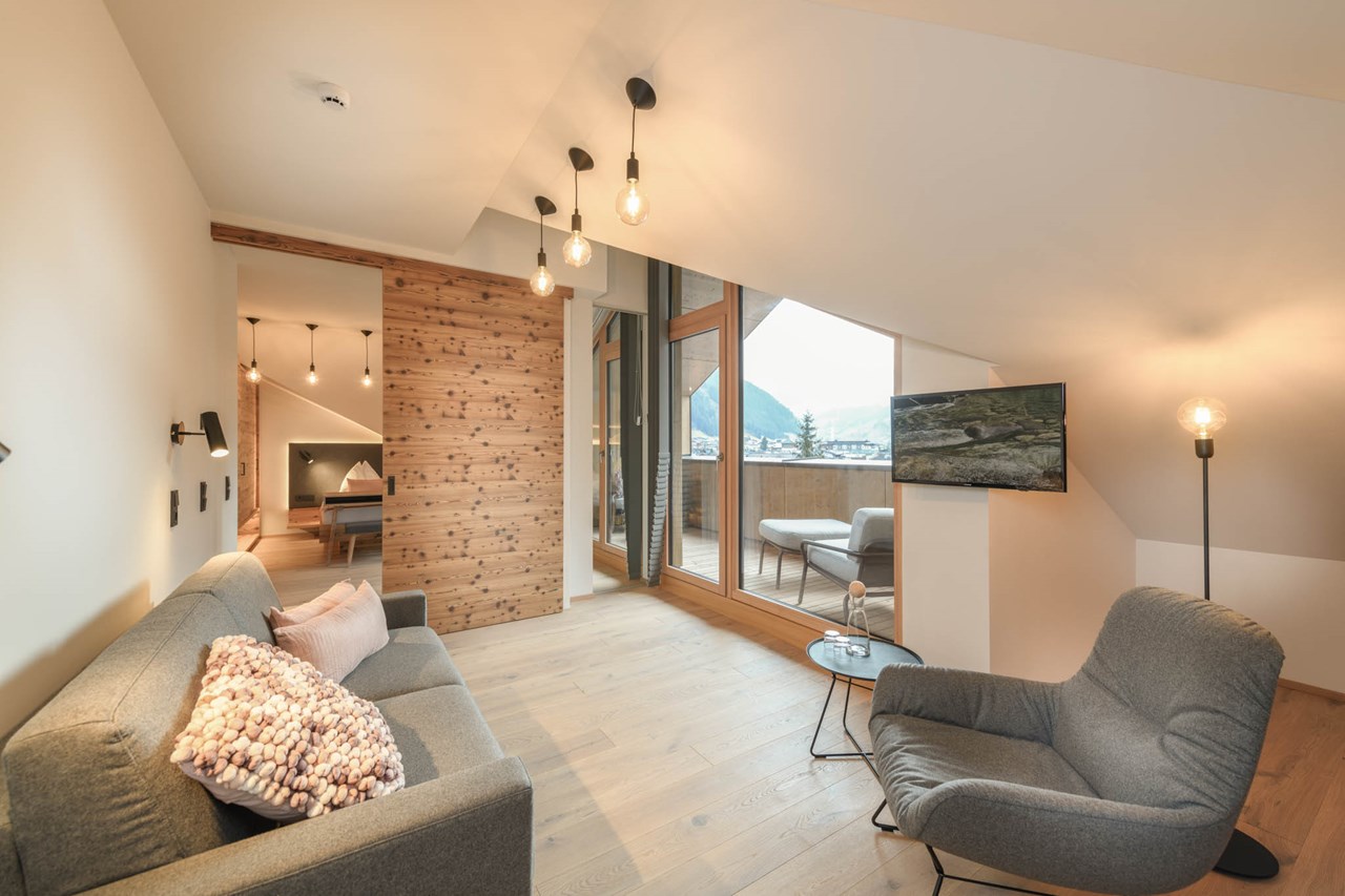 Hotel Bergzeit**** Zimmerkategorien Loftsuite Echtzeit